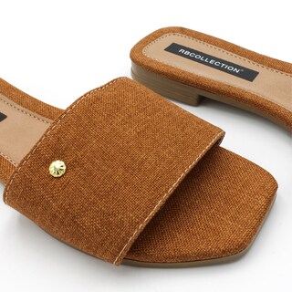 Foto 6 | Sandalias de Piso Rbcollection Exterior Textil Azules para Mujer