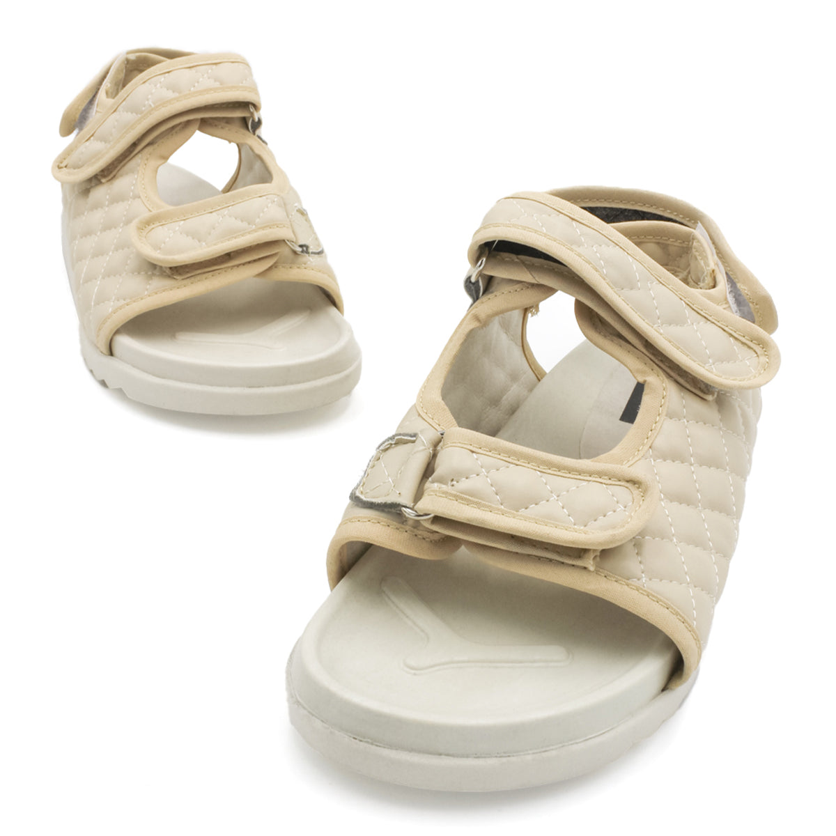 Foto 5 pulgar | Sandalias Rbcollection Beige Para Mujer