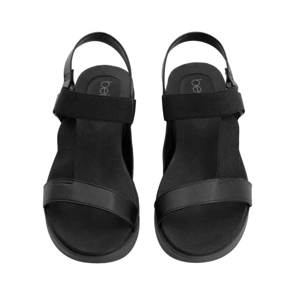 Foto 3 pulgar | Sandalias Mujer Ligeras Cómodas Beira Rio Huaraches Gladiadoras Negro