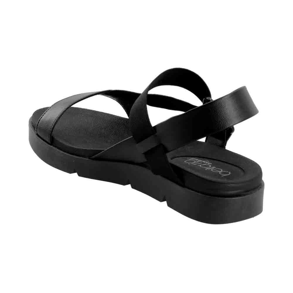 Foto 5 pulgar | Sandalias Mujer Ligeras Cómodas Beira Rio Huaraches Gladiadoras Negro