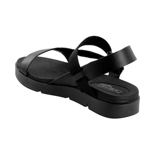 Foto 4 | Sandalias Mujer Ligeras Cómodas Beira Rio Huaraches Gladiadoras Negro