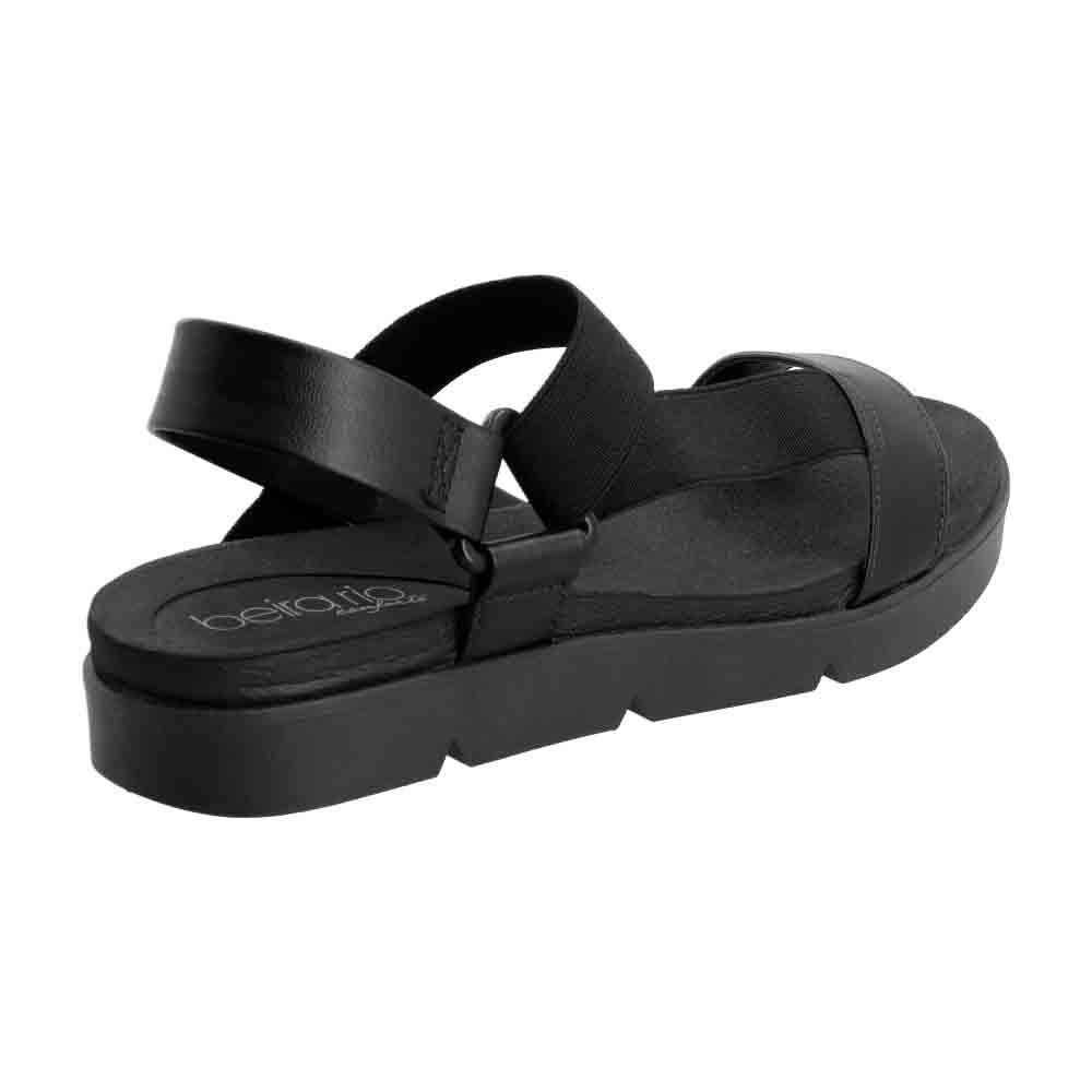 Foto 6 pulgar | Sandalias Mujer Ligeras Cómodas Beira Rio Huaraches Gladiadoras Negro