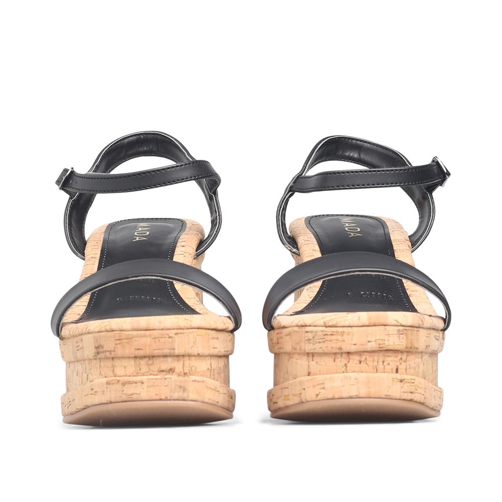 Foto 4 pulgar | Sandalia De Tacón Mada Anareli Negro Para Mujer Negro