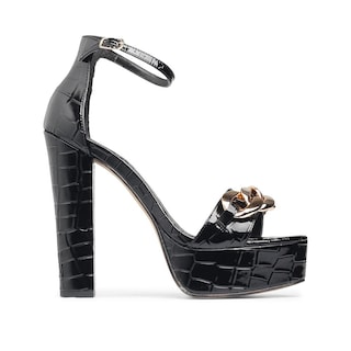 Foto 1 | Sandalias Mada Prissy Negras para Mujer