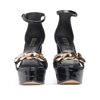 Foto 3 | Sandalias Mada Prissy Negras para Mujer