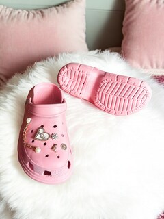 Foto 3 | Sandalia Con Charms Antideslizante Sand-1026 Rosa Duraderas