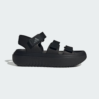 Foto 2 | Sandalias Slyn Adidas Negro Mujer