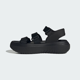 Foto 3 | Sandalias Slyn Adidas Negro Mujer