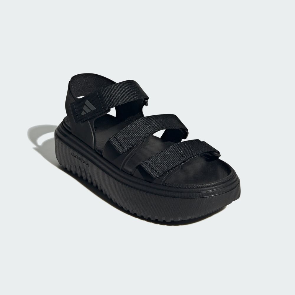 Foto 7 pulgar | Sandalias Slyn Adidas Negro Mujer