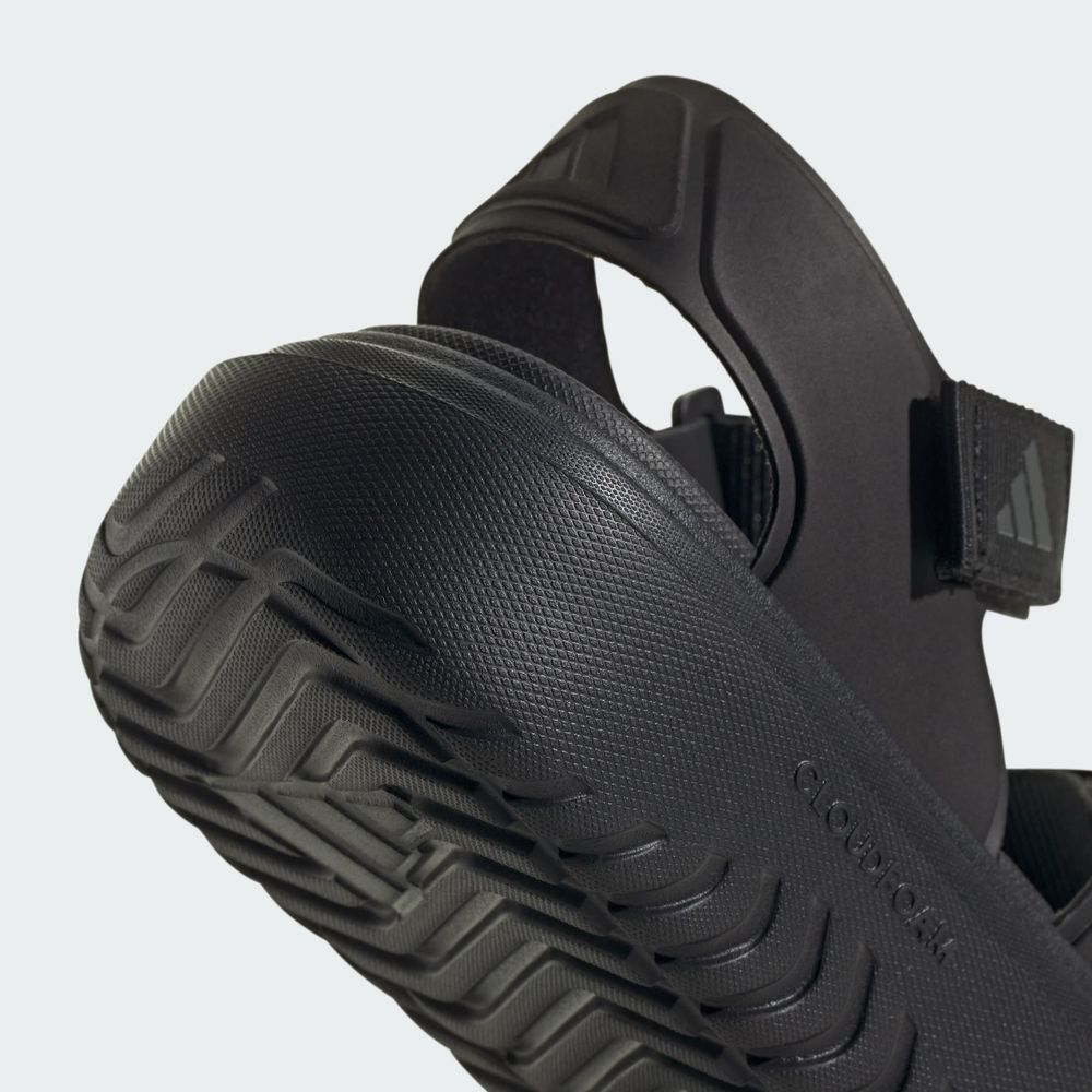 Foto 9 pulgar | Sandalias Slyn Adidas Negro Mujer