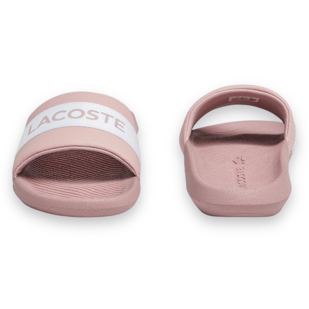 Foto 6 pulgar | Sandalia Lacoste Rosa Con Blanco Logo ''lacoste Letras'' Mujer 41cfa0011mx_208