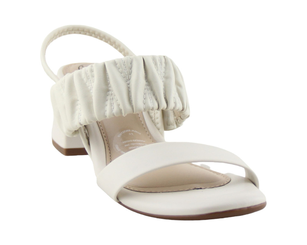 Foto 2 pulgar | Sandalia Para Mujer Lob Footwear Pele Strech/turim/elastico Blanco 86804753