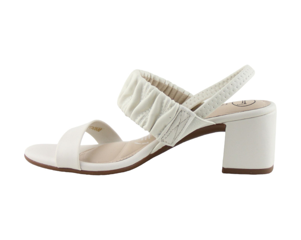 Foto 6 pulgar | Sandalia Para Mujer Lob Footwear Pele Strech/turim/elastico Blanco 86804753