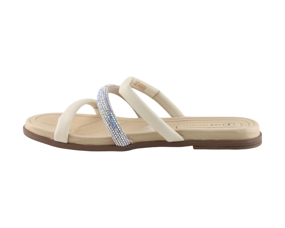 Foto 6 pulgar | Sandalia Para Mujer Lob Footwear Napa Turim Beige 86804731