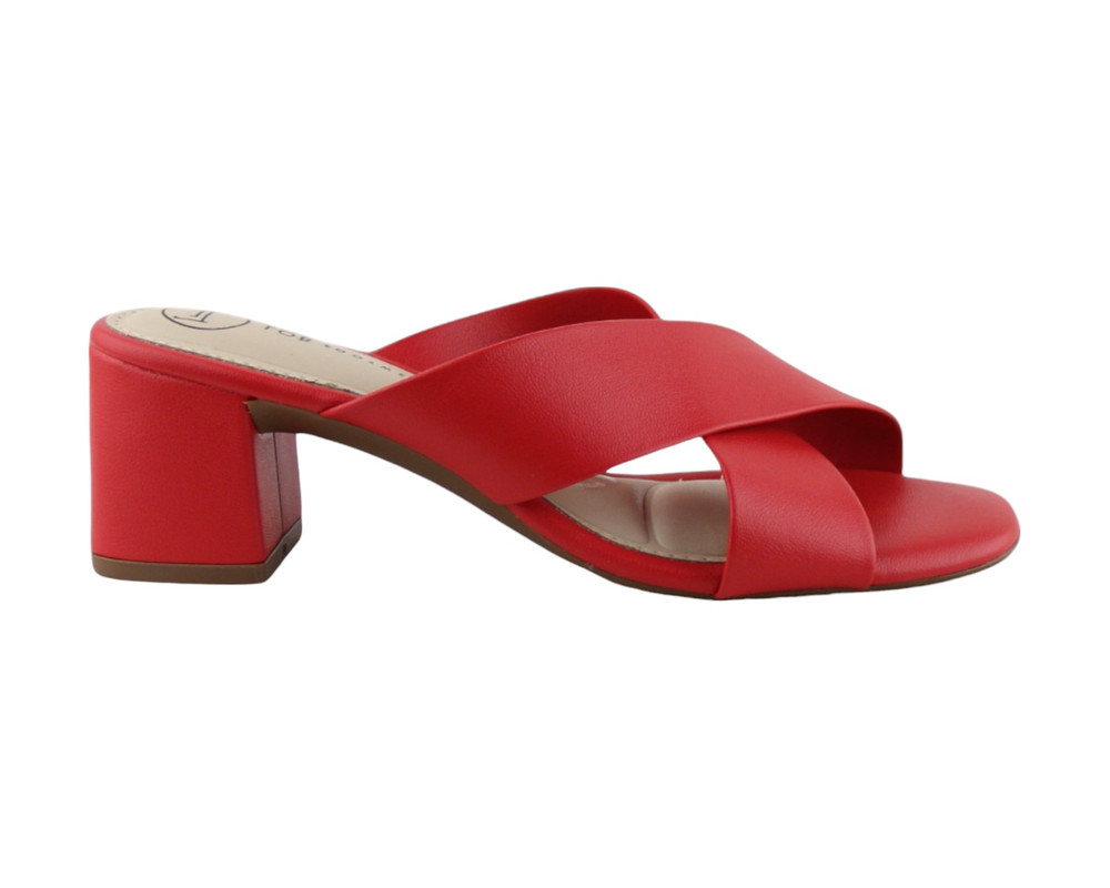 Foto 3 pulgar | Sandalia Para Mujer Lob Footwear Napa Turim Rojo 86804758