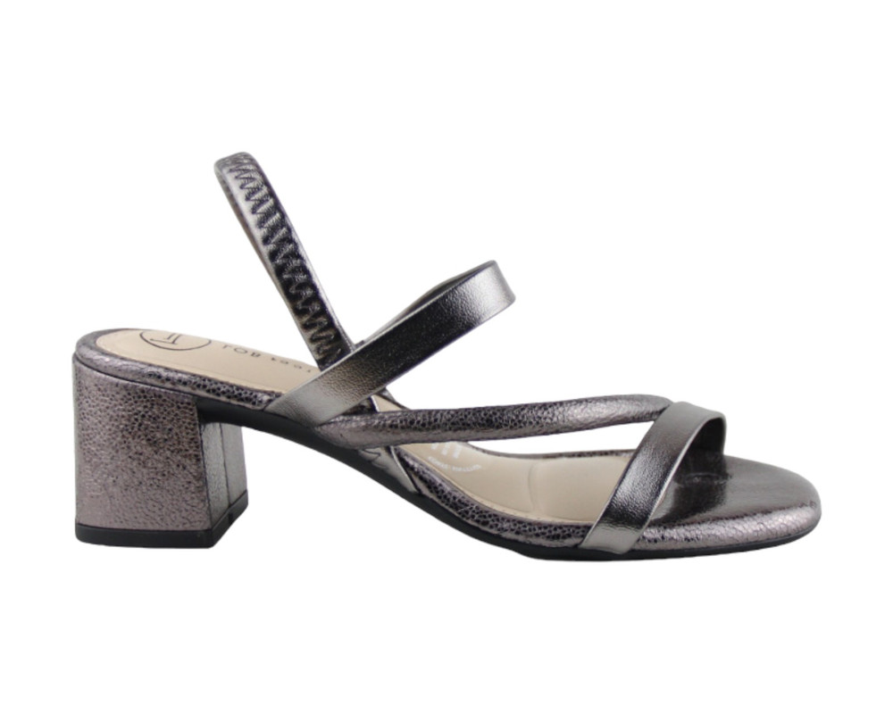 Foto 3 pulgar | Sandalia Para Mujer Lob Footwear Elas/meta Premium/tunisia Gris 86804756