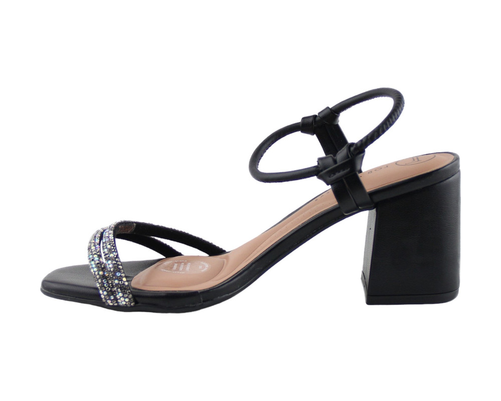 Foto 5 | Sandalia Para Mujer Lob Footwear 6mm Glam/pele Strech Negro 86804747