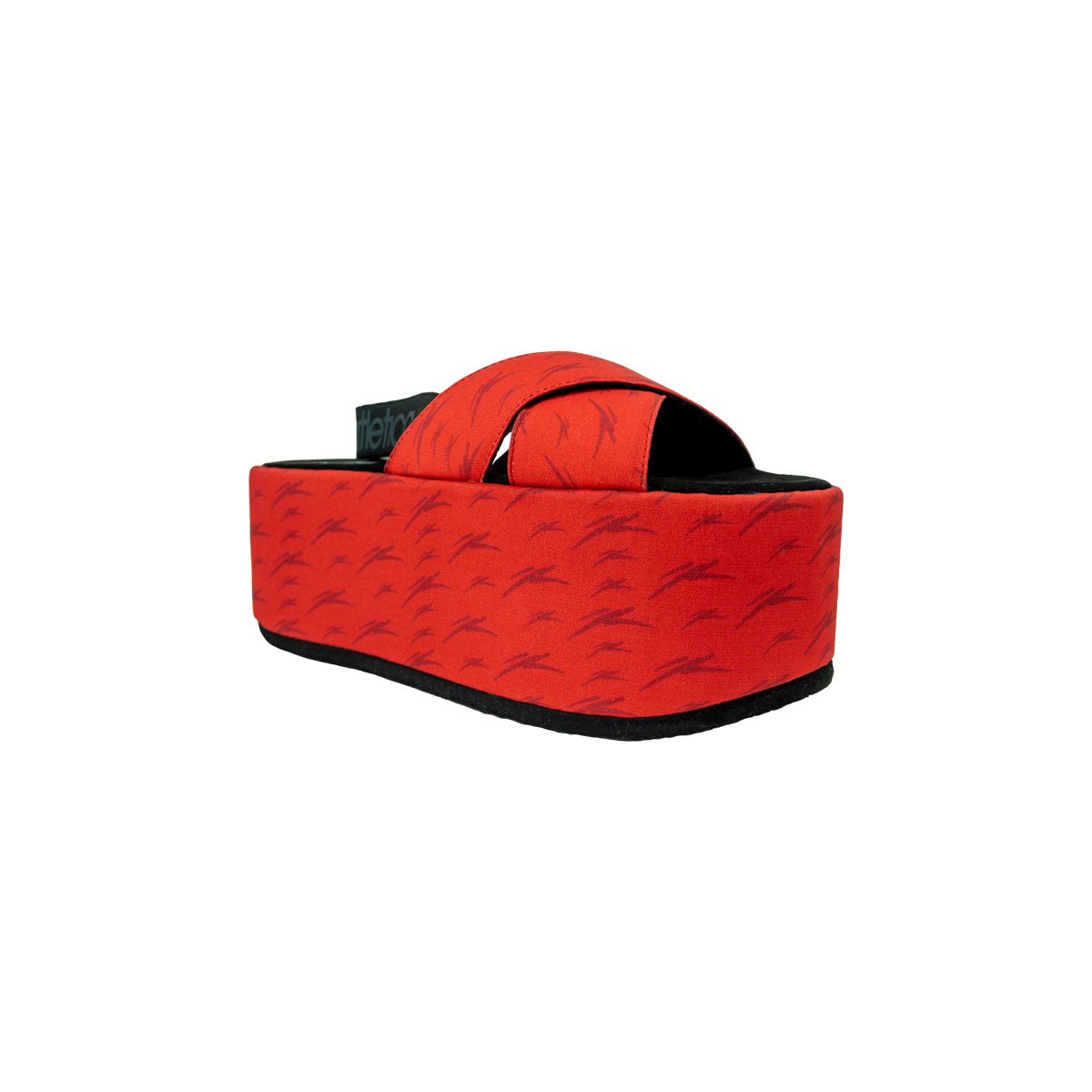 Foto 3 pulgar | Sandalias De Plataforma Para Mujer Atletica 2021430 Rojo