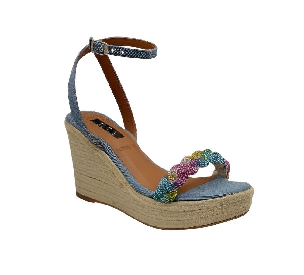 Foto 2 pulgar | Sandalias de Tacón Efe 243703 Multipastel Casual Dama
