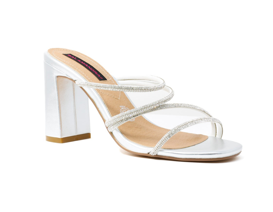 Foto 1 | Sandalias de Tacón Salamandra para Mujer