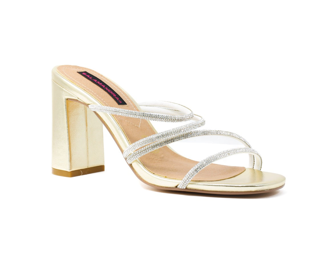 Sandalias de Tacón Salamandra para Mujer