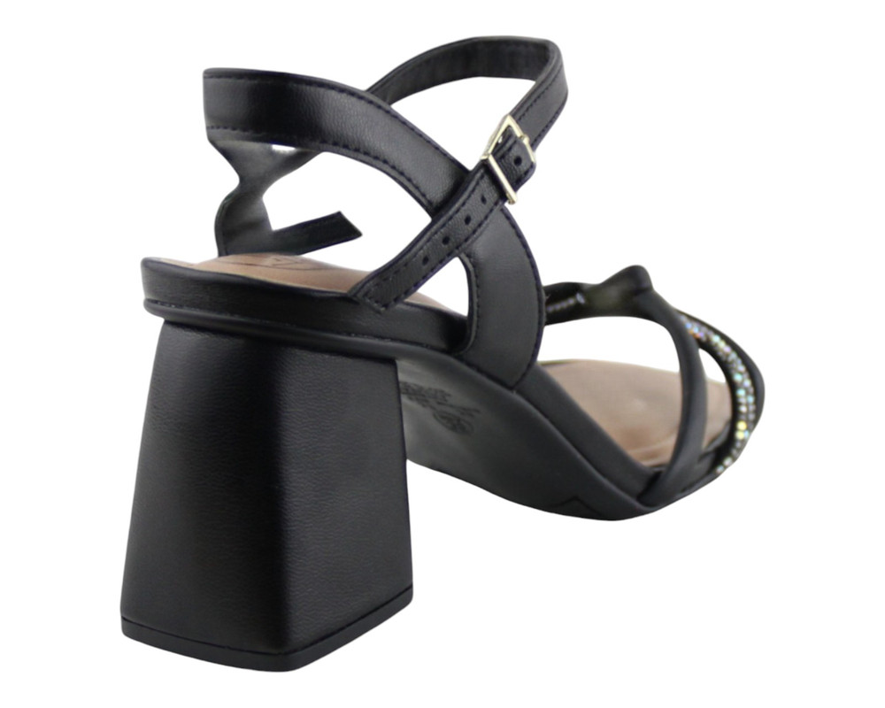 Foto 4 pulgar | Sandalia Para Mujer Lob Footwear Napa Turim Negro 86804745