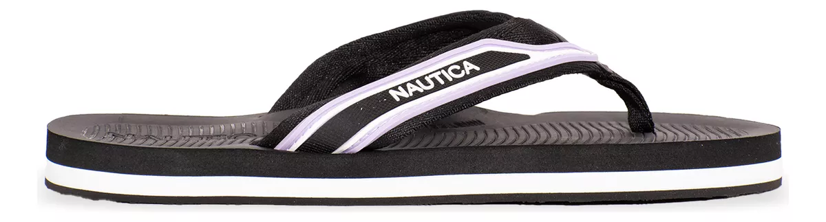 Sandalias Nautica Capri Color Negro Mujer Modelo Capri W Negro