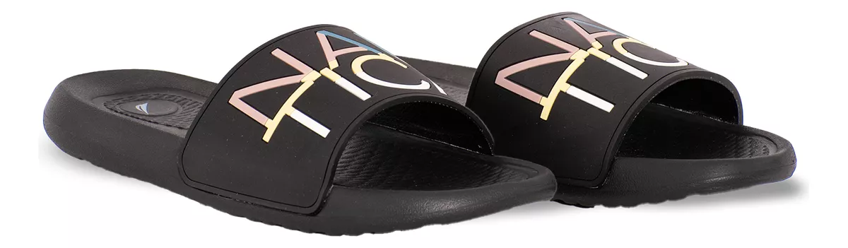 Foto 3 pulgar | Sandalias Nautica Siren 13 Color Negro Mujer Modelo Siren-13 Negro