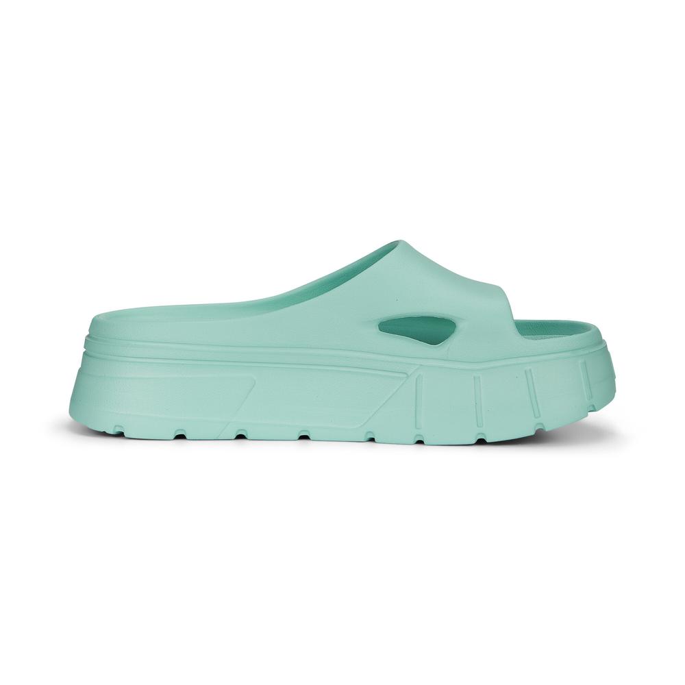 Foto 2 | Sandalias Puma Mayze Stack Injex Para Mujer Turquesa