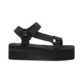 Foto 1 | Sandalia Mujer Huarache Mama Lola Casual Plataforma Negro