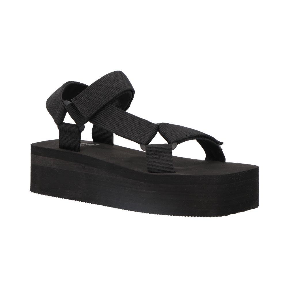Foto 3 pulgar | Sandalia Mujer Huarache Mama Lola Casual Plataforma Negro