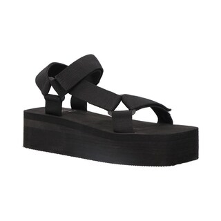 Foto 2 | Sandalia Mujer Huarache Mama Lola Casual Plataforma Negro