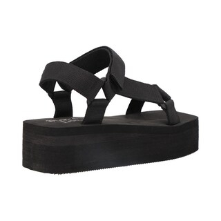 Foto 3 | Sandalia Mujer Huarache Mama Lola Casual Plataforma Negro