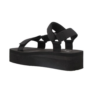 Foto 4 | Sandalia Mujer Huarache Mama Lola Casual Plataforma Negro