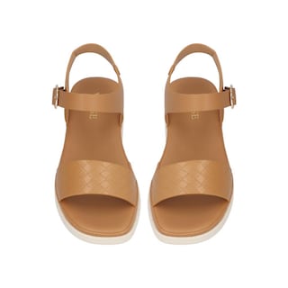 Foto 6 | Sandalia Mujer Vosse Huarache Casual Cafe