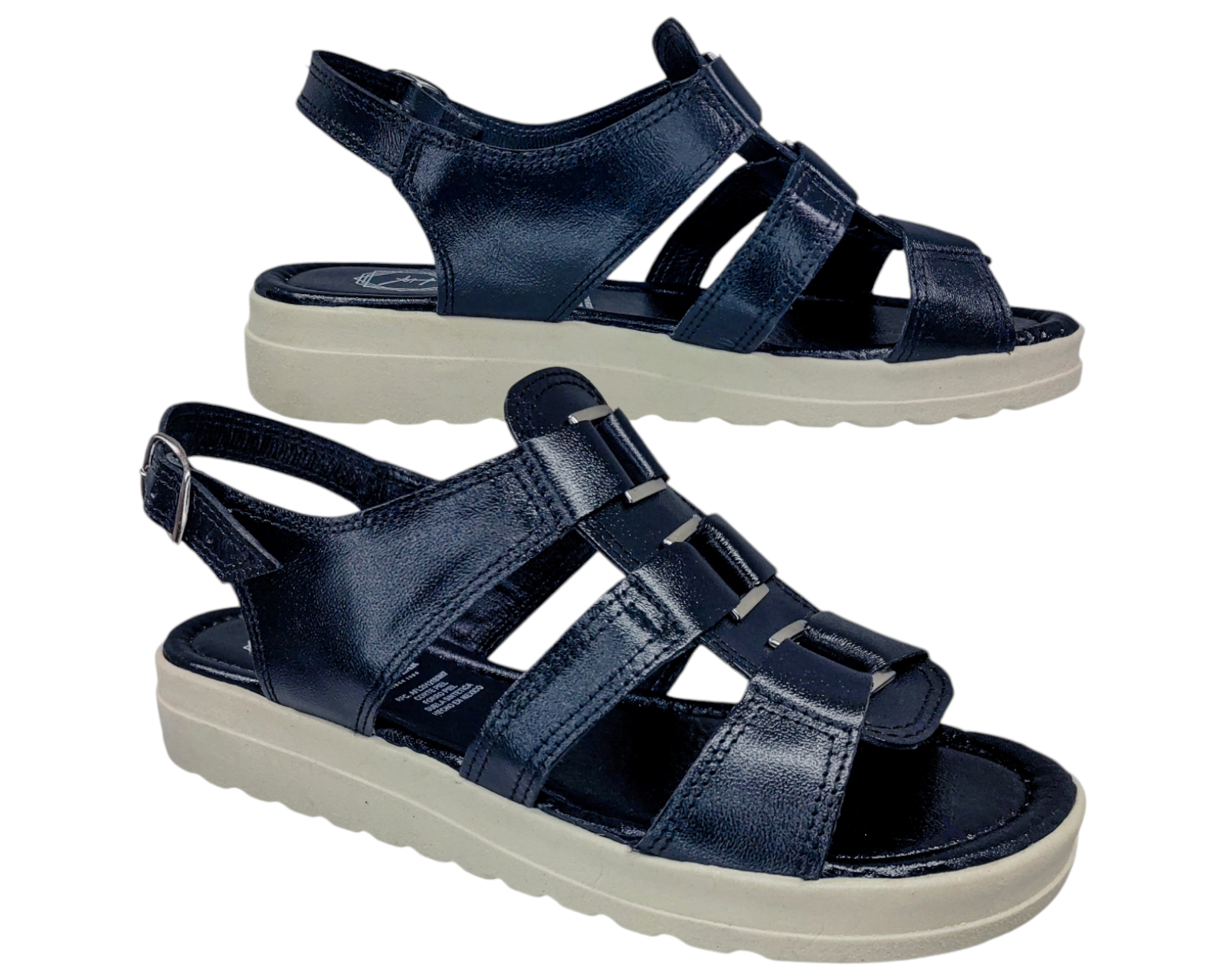 Foto 6 pulgar | Sandalias Casuales Piel Vacuno de Broche Versátil para Mujer