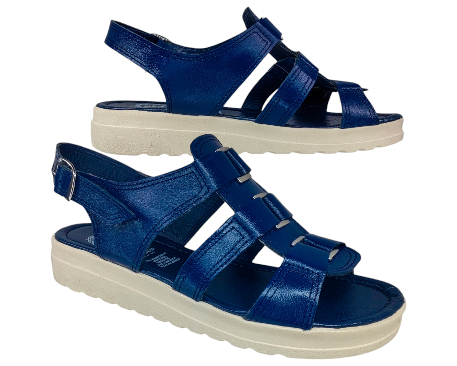 Foto 3 pulgar | Sandalias Casuales Piel Vacuno de Broche Versátil para Mujer
