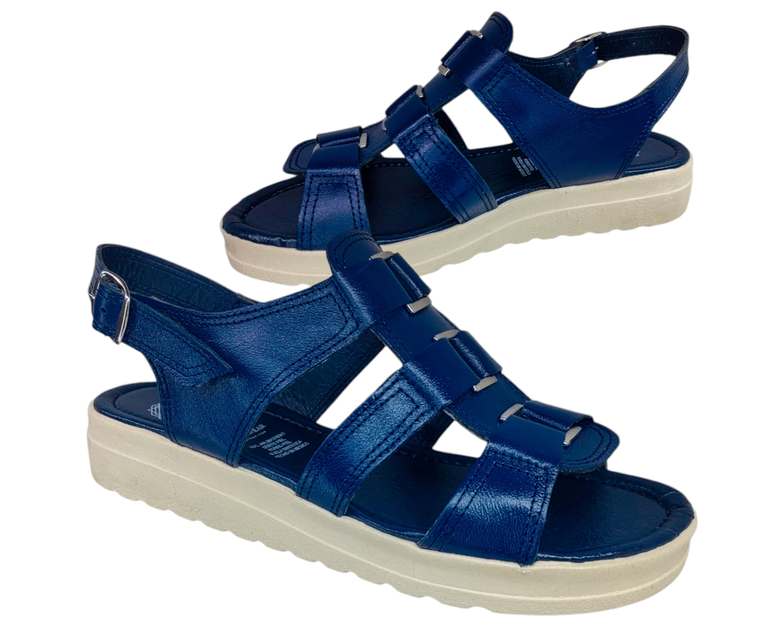 Foto 5 pulgar | Sandalias Casuales Piel Vacuno de Broche Versátil para Mujer