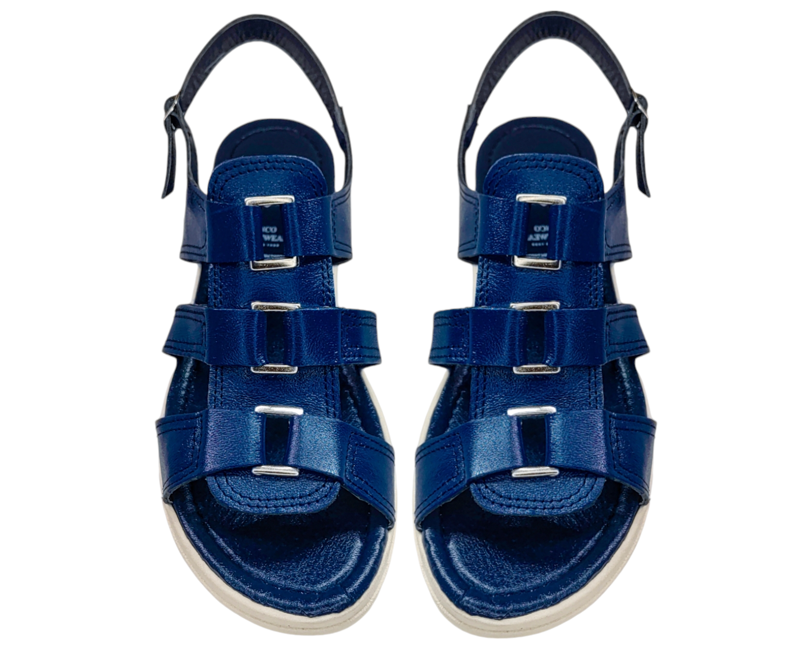 Foto 6 pulgar | Sandalias Casuales Piel Vacuno de Broche Versátil para Mujer