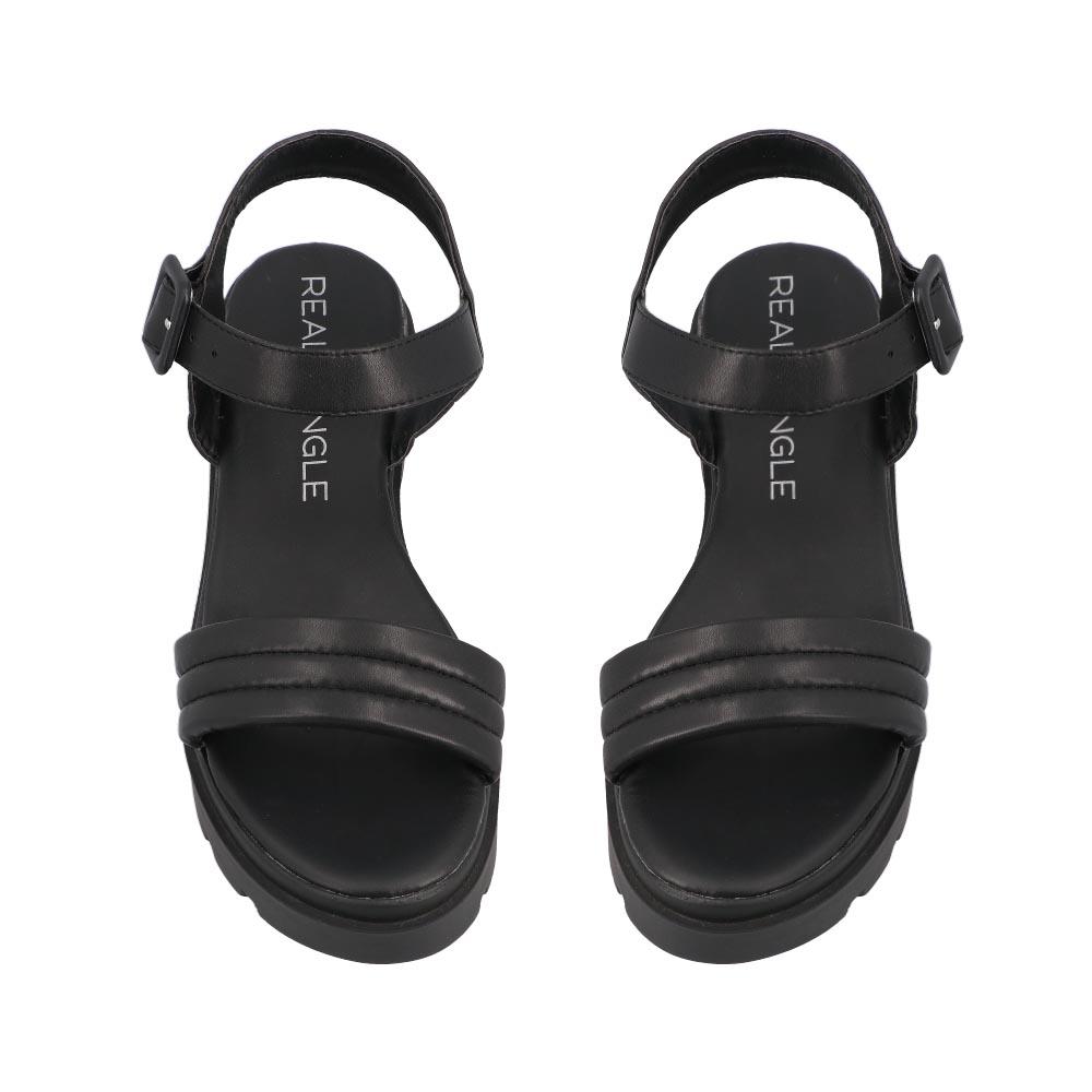 Foto 5 pulgar | Sandalia Real Jungle Mujer Casual Resistente Verano Calor Primavera Negro