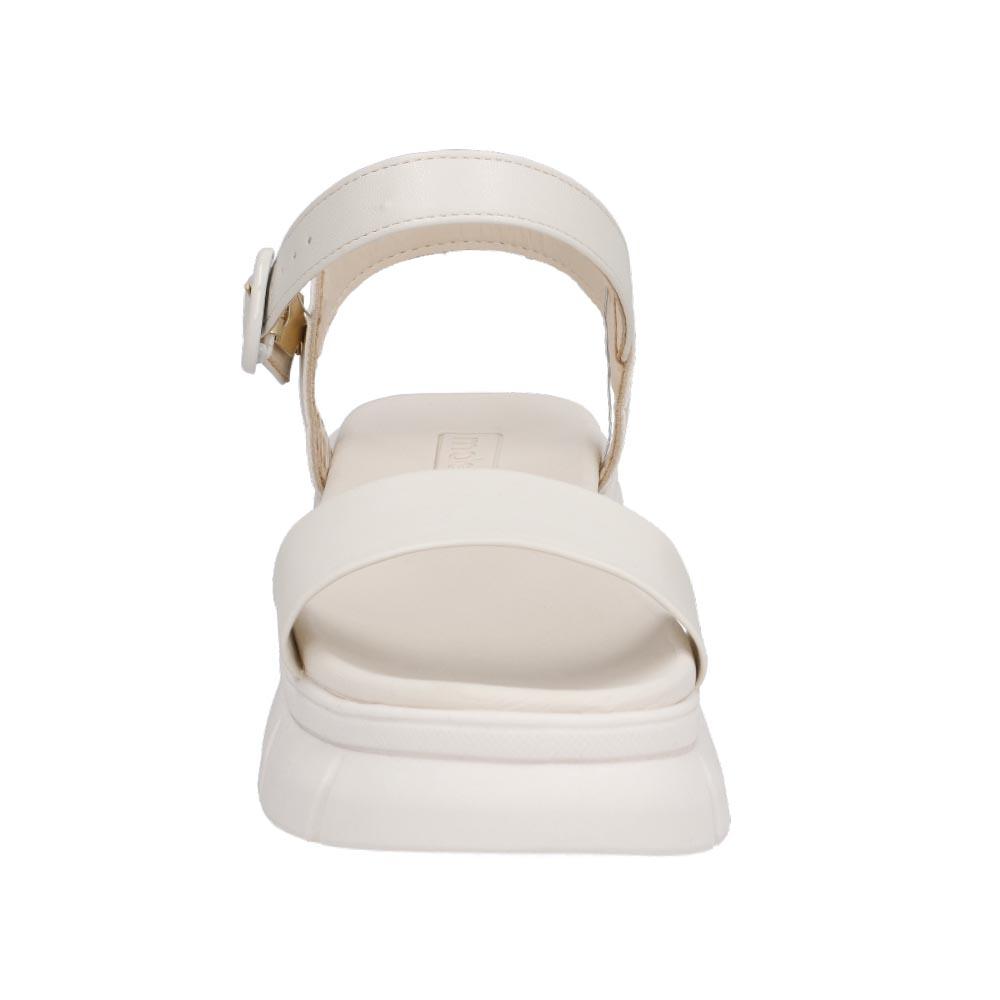 Foto 6 pulgar | Sandalia Mujer Moleca Plataforma Ajustable Blanco