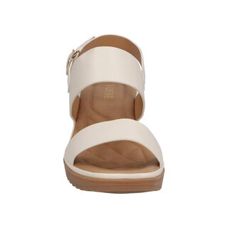 Foto 5 | Sandalia Mujer Vosse Tacon Casual Comoda Beige