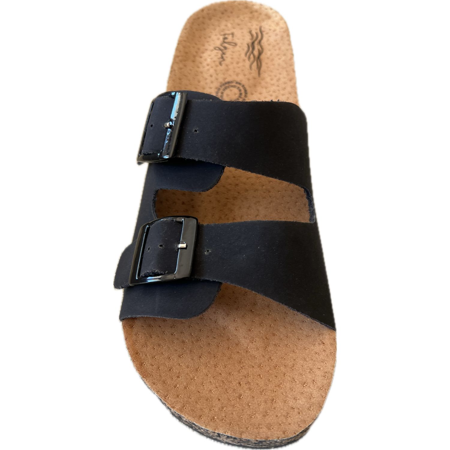 Foto 5 pulgar | Sandalias Folgen Negras con Hebillas Ajustables y Suela Antideslizante Confort y Estilo para Cada Paso para Mujer