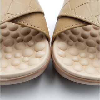 Foto 4 | Sandalias De Piso Exterior Piel Vegana Color Café Para Mujer De Rbcollection
