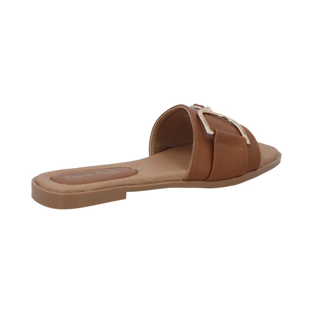 Foto 4 pulgar | Sandalia De Piso Cosmo Paris 1013 Color Camel Huaraches Mujer 23 Al 26