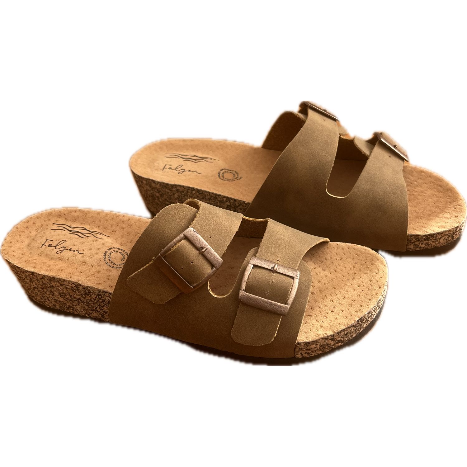 Foto 2 pulgar | Sandalias Folgen con Hebillas Ajustables y Suela Antideslizante Confort para Mujer