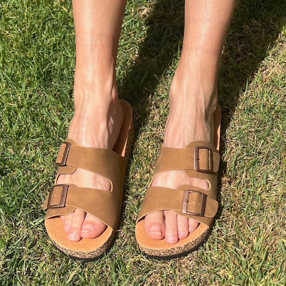Foto 9 pulgar | Sandalias Folgen con Hebillas Ajustables y Suela Antideslizante Confort para Mujer