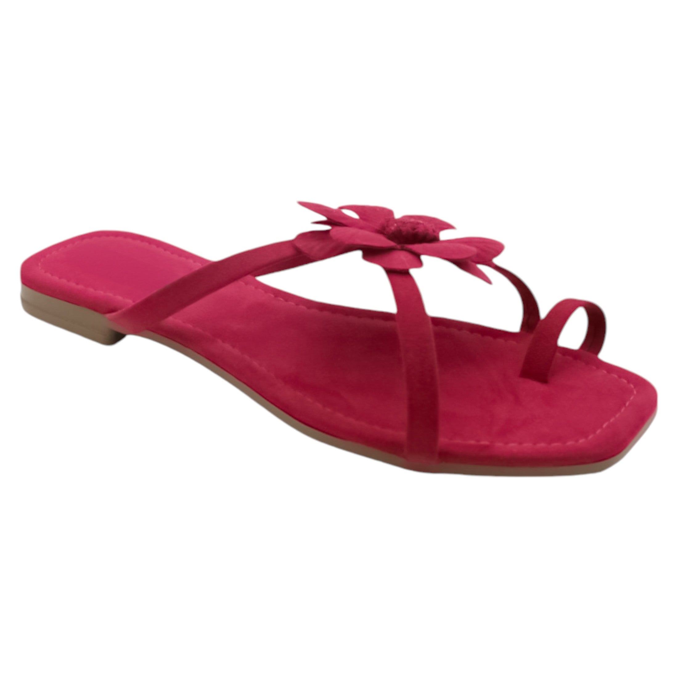 Foto 2 pulgar | Sandalias de Piso Rosa para Mujer