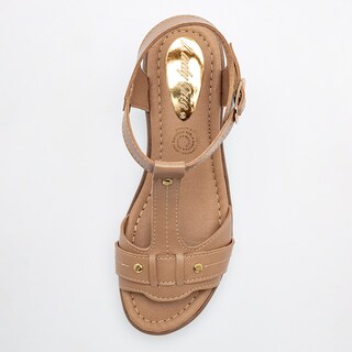Foto 2 | Lady One Sandalia Para Mujer Beige