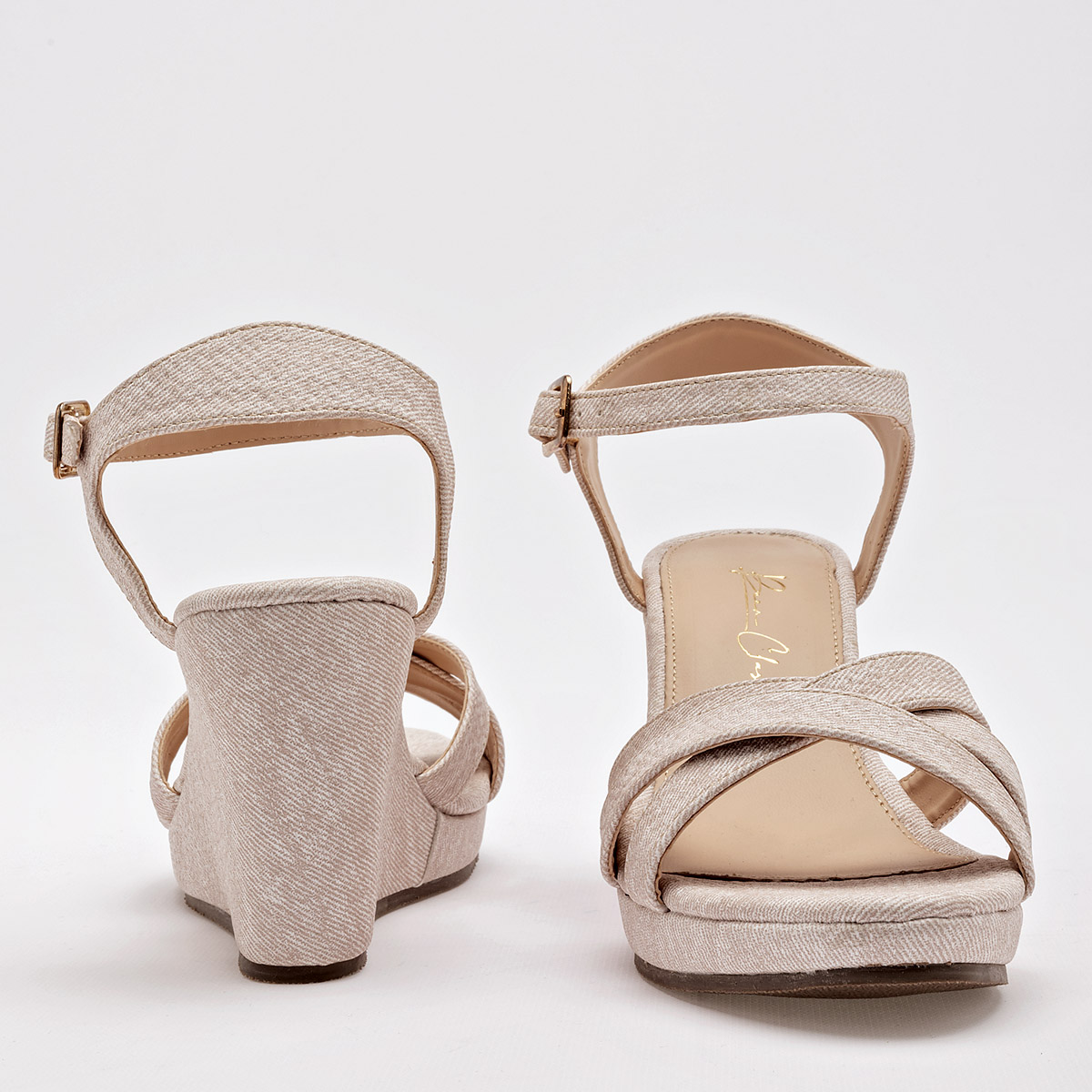 Foto 4 pulgar | Been Class Sandalia Para Mujer Beige